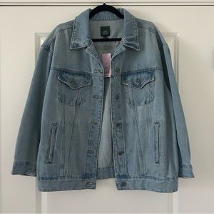 Wild Fable Oversized Denim Trucker Jacket